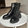 نیم بوت زنانه استرادیواریوس مدل Stradivarius-Flat-Ankle-Boots-BT10
