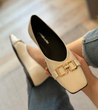 کفش کالج زنانه استرادیواریوس مدلStradivarius-Flat-shoes-FBl13