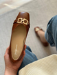 کفش کالج زنانه استرادیواریوس مدلStradivarius-Flat-shoes-FBl13