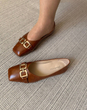 کفش کالج زنانه استرادیواریوس مدلStradivarius-Flat-shoes-FBl13