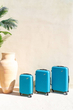 Dسِت چمدان مدلDavid-Jones-BA-8001-3-Full-Set-N