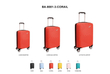 سِت چمدان مدل David-Jones-BA-8001-3-Full-Set-C