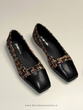 کفش کالج زنانه استرادیواریوس مدل Stradivarius-Flat-shoes-FBl41