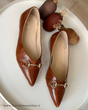 کفش کالج زنانه استرادیواریوس مدلStradivarius-Flat-shoes-FCg52