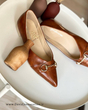 کفش کالج زنانه استرادیواریوس مدلStradivarius-Flat-shoes-FCg52
