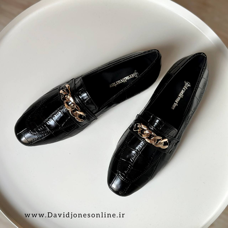 کفش کالج زنانه استرادیواریوس مدل Stradivarius-Flat-shoes-FBl36
