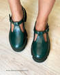 کفش کالج زنانه استرادیواریوس مدلStradivarius-Flat-shoes-FBl60