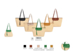 کیف دستی مدل David Jones CM6633