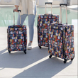 ست چمدان رزمری مدل  Rose Merry RL-455-3B_Full set