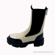 نیم بوت زنانه استرادیواریوس مدل Stradivarius Flat Ankle Boots - BTC05