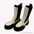نیم بوت زنانه استرادیواریوس مدل Stradivarius Flat Ankle Boots - BTC05