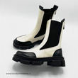 نیم بوت زنانه استرادیواریوس مدل Stradivarius Flat Ankle Boots - BTC05
