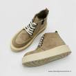 نیم بوت زنانه استرادیواریوس مدل Stradivarius Flat Ankle Boots - BTB35