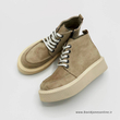 نیم بوت زنانه استرادیواریوس مدل Stradivarius Flat Ankle Boots - BTB35