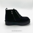 نیم بوت زنانه استرادیواریوس مدل Stradivarius Flat Ankle Boots - BTB35