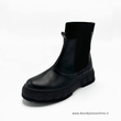 نیم بوت زنانه استرادیواریوس مدل Stradivarius Flat Ankle Boots - BTCr46