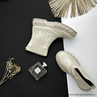نیم بوت زنانه استرادیواریوس مدل Stradivarius Flat Ankle Boots - BTCr46