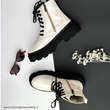  نیم بوت زنانه استرادیواریوس مدل00001-Stradivarius-Flat-Ankle-Boots