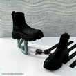 نیم بوت زنانه استرادیواریوس مدل Stradivarius Flat Ankle Boots - BTW71