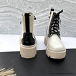 نیم بوت زنانه استرادیواریوس مدل Stradivarius Flat Ankle Boots - BTB75