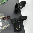 نیم بوت زنانه استرادیواریوس مدل Stradivarius Flat Ankle Boots - BTC76