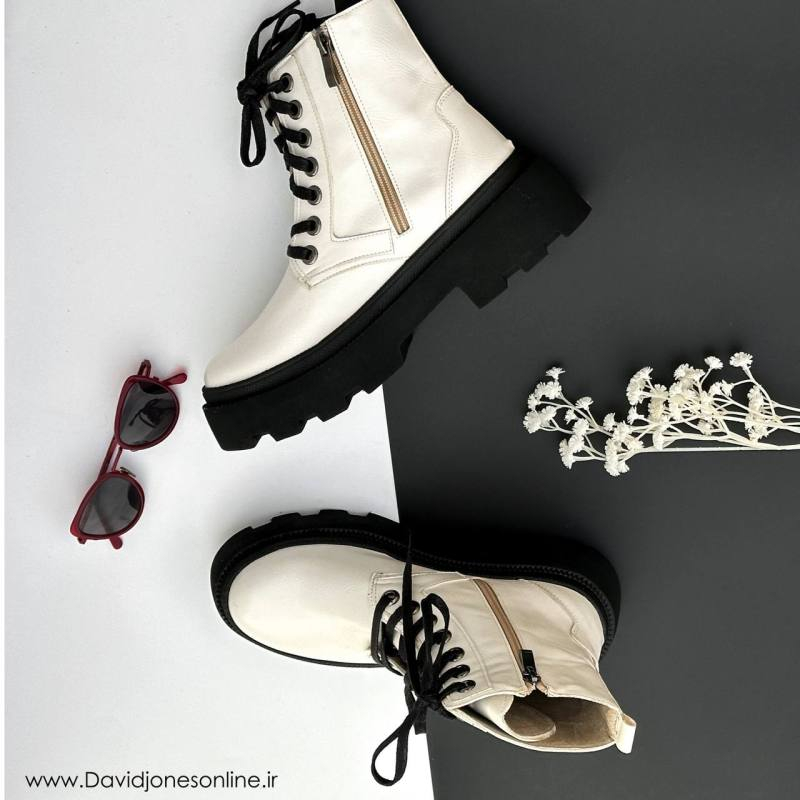 نیم بوت زنانه استرادیواریوس مدل Stradivarius Flat Ankle Boots - BTW77