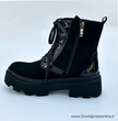 نیم بوت زنانه استرادیواریوس مدل Stradivarius Flat Ankle Boots - BTB75