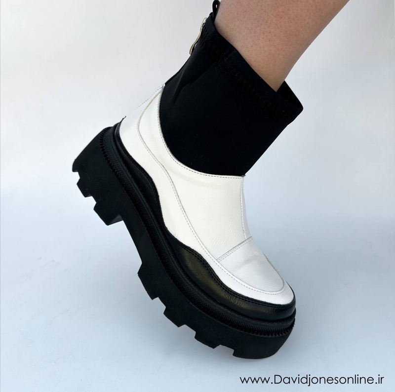 نیم بوت زنانه استرادیواریوس مدل Stradivarius Flat Ankle Boots - BTW71