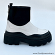 نیم بوت زنانه استرادیواریوس مدل Stradivarius Flat Ankle Boots - BTW71