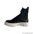 نیم بوت زنانه استرادیواریوس مدل Stradivarius Flat Ankle Boots  - BTB85
