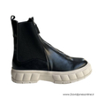 نیم بوت زنانه استرادیواریوس مدل Stradivarius Flat Ankle Boots  - BTB85