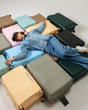سِت چمدان مدل Rose Merry RL-477-3S_Mint Blue
