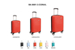 چمدان سایز کوچک مدل David Jones BA-8001-3-Small-J