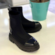نیم بوت زنانه استرادیواریوس مدل 00013-Stradivarius-Flat-Ankle-Boots