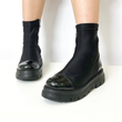 نیم بوت زنانه استرادیواریوس مدل 00013-Stradivarius-Flat-Ankle-Boots