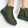 نیم بوت زنانه استرادیواریوس مدل00016-Stradivarius-Flat-Ankle-Boots