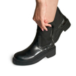 نیم بوت زنانه استرادیواریوس مدل Stradivarius Flat Ankle Boots  - BTB95_2