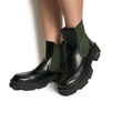 نیم بوت زنانه استرادیواریوس مدل Stradivarius Flat Ankle Boots - BTG57