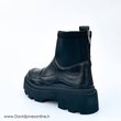 نیم بوت زنانه استرادیواریوس مدل Stradivarius Flat Ankle Boots - BTB70