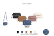 کیف دوشی مدل David Jones CM6767A