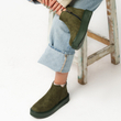 نیم بوت زنانه استرادیواریوس مدل00016-Stradivarius-Flat-Ankle-Boots