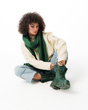 نیم بوت زنانه استرادیواریوس مدل 00032 - Stradivarius Flat Ankle Boots
