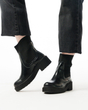 نیم بوت زنانه استرادیواریوس مدل Stradivarius Flat Ankle Boots  - BTB95_2