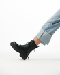 نیم بوت زنانه استرادیواریوس مدل Stradivarius Flat Ankle Boots - BTB60