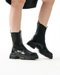 نیم بوت زنانه استرادیواریوس مدل Stradivarius Flat Ankle Boots - BTB06