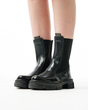 نیم بوت زنانه استرادیواریوس مدل Stradivarius Flat Ankle Boots - BTB06