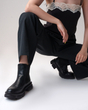 نیم بوت زنانه استرادیواریوس مدل Stradivarius Flat Ankle Boots - BTB55