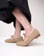 کالج زنانه مدل Stradivarius Flat shoes - FKh83