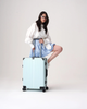 چمدان سایز بزرگ مدل Rose-Merry-RL-318-Large-light-blue