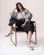 کالج زنانه مدل Stradivarius Flat shoes - FSi2404